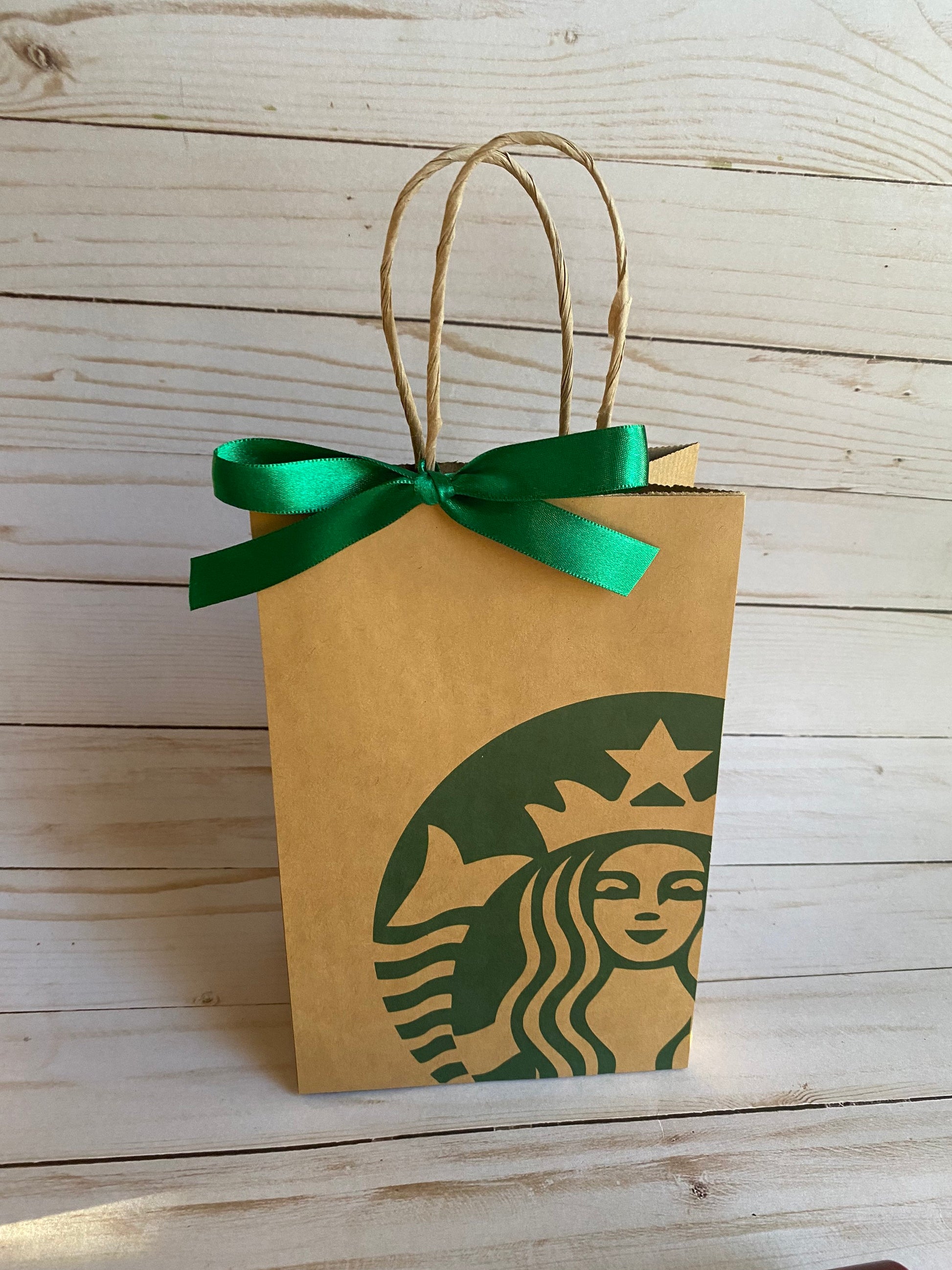 Set of 12 Starbucks coffee birthday party favor bags / Goodies / Treat bags / Frappe Birthday party Decoration