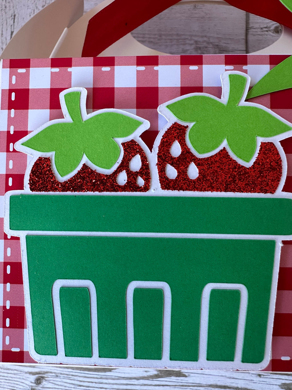 Strawberry Gable Box, fruit Decoration, first bir Theme, berr Birthday, Farm Treat Bags, decoration, party decoration